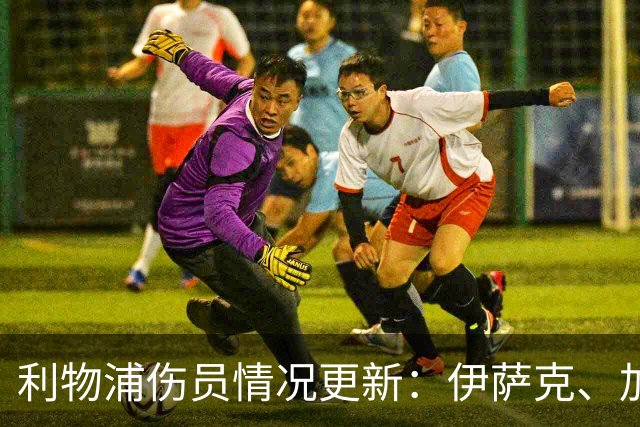 利物浦伤员情况更新：伊萨克、加克波与索博斯洛伊能否出战仍待确定
